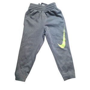 Nike Boy's Therma Fleece Athletic Pants (Little Kids) Heather 6 Little Kids